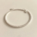 Simple 925 Sterling Silver Zircon Diamond Bracelet